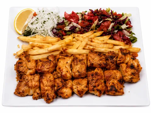 Assiette Brochette Poulet