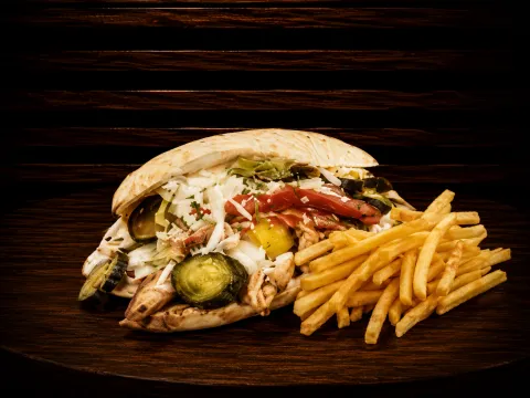 Sandiwh Gemüse Kebab