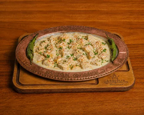 Kremalı Tavuk (poulet à la crème)