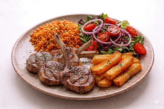 Assiette Côtelette