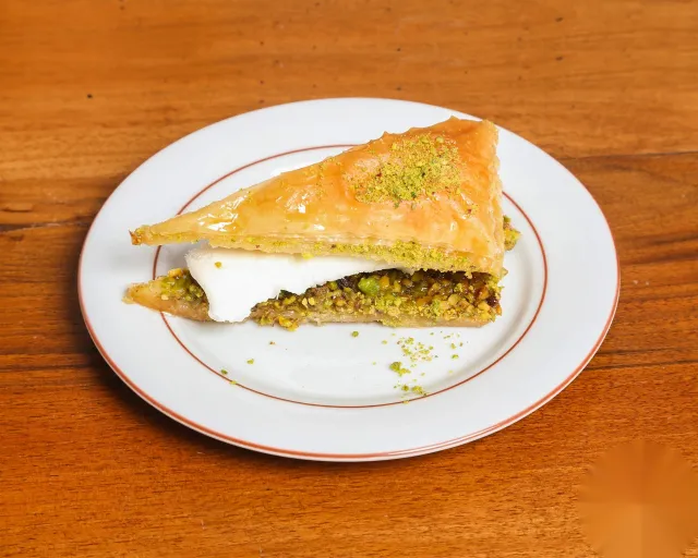 Baklava triangle (avec glace)