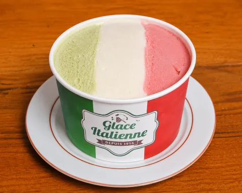 Glace italienne (grand pot)