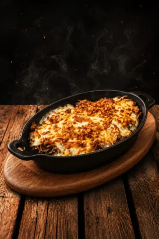 Kebab Gratiné