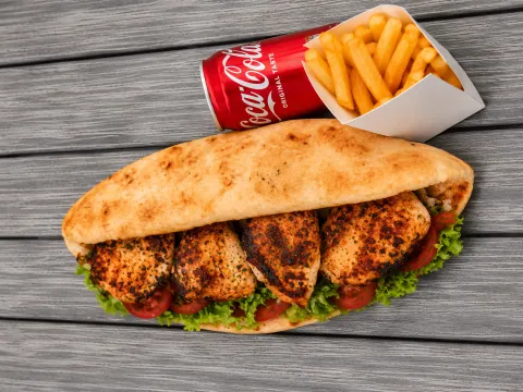 Sandwich Brochette Poulet