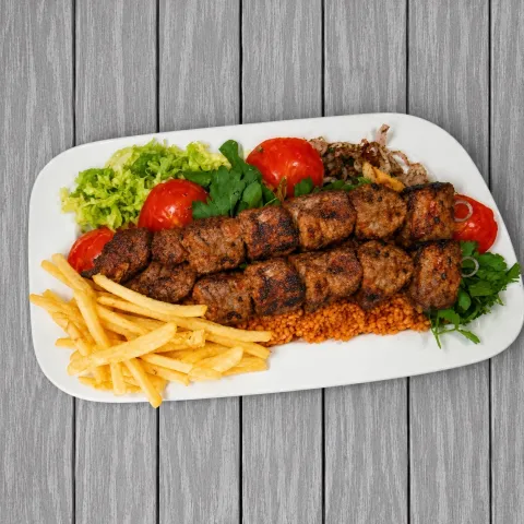 Assiette Brochette Agneau