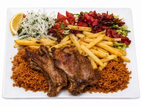 Assiette Côtelettes