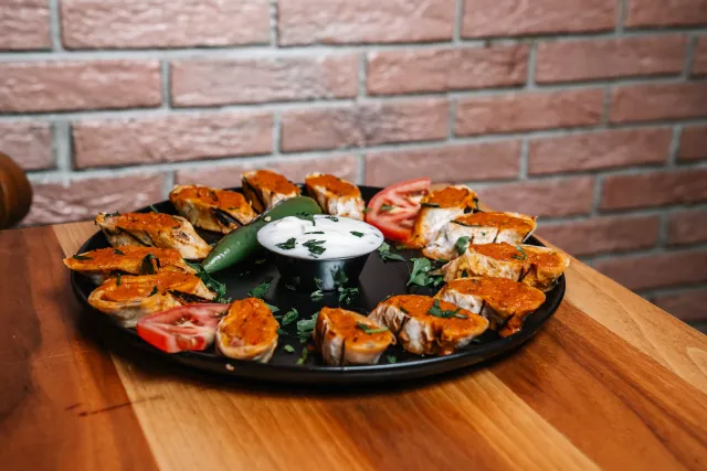 Beyti (viande hachée en pain lavash)