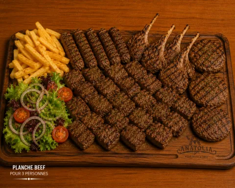 Planche Beef pour 3 personnes