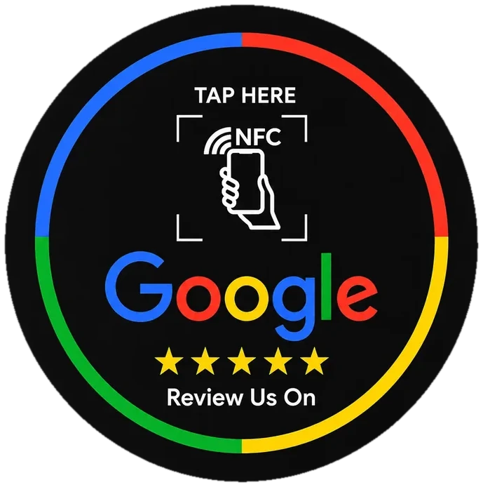 Carte NFC pour laisser un avis Google