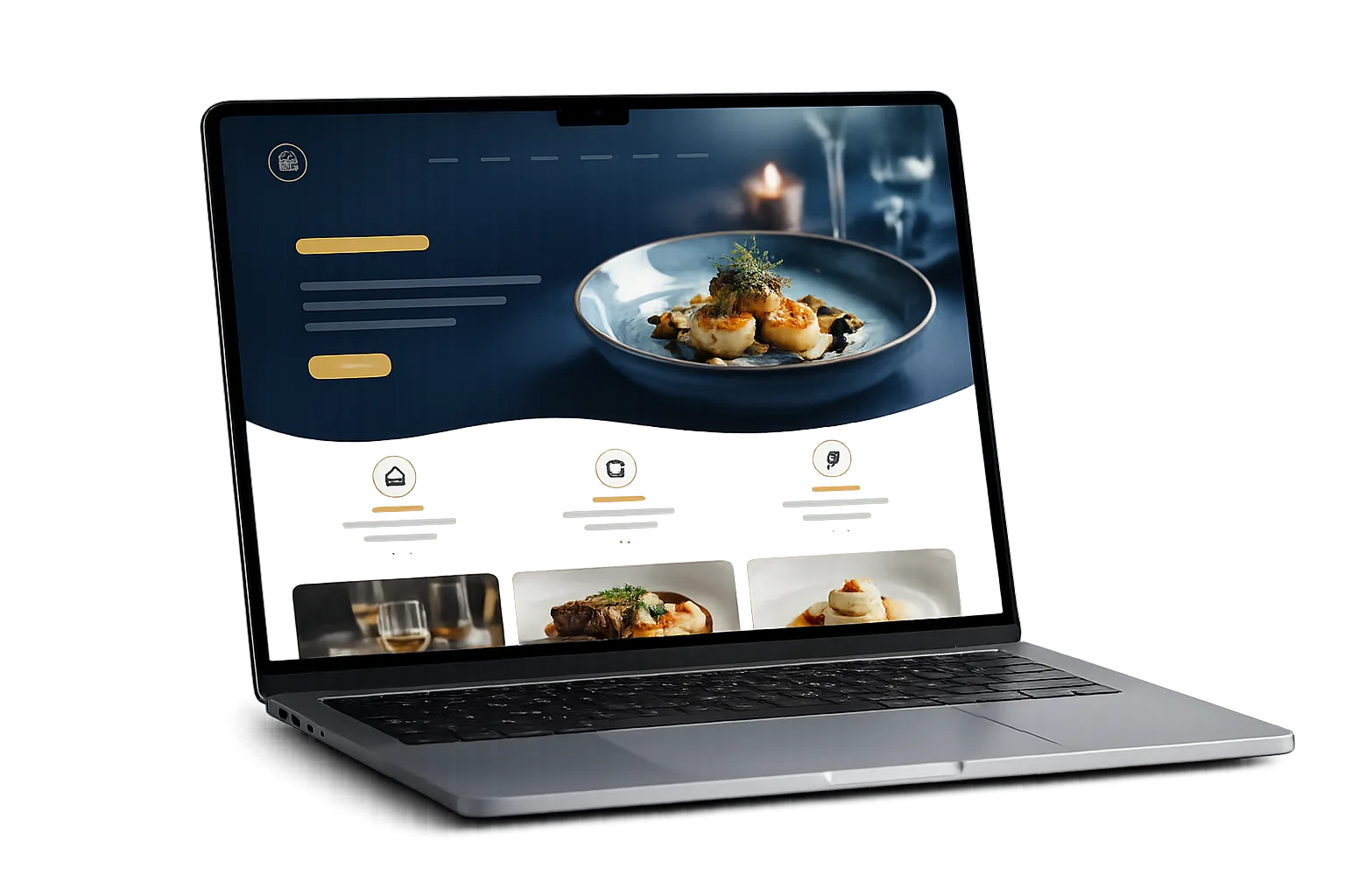 Site web restaurant premium