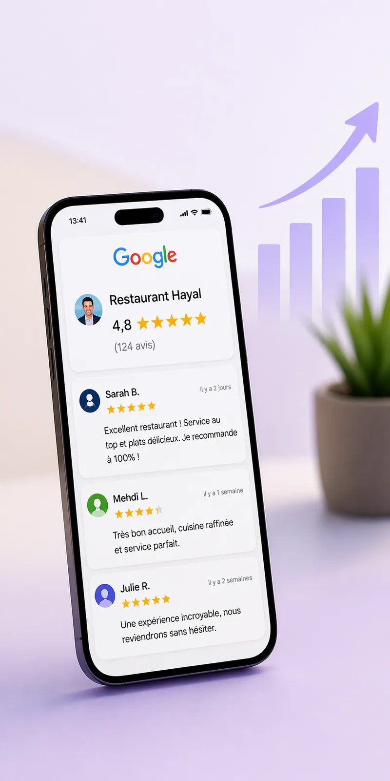 Avis Google 5 étoiles