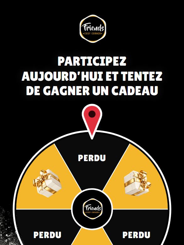 Aperçu actuel de la roulette de Friends Cosy Corner